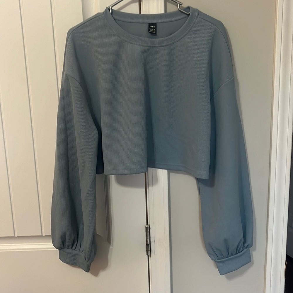 SHEIN cropped sweatshirt